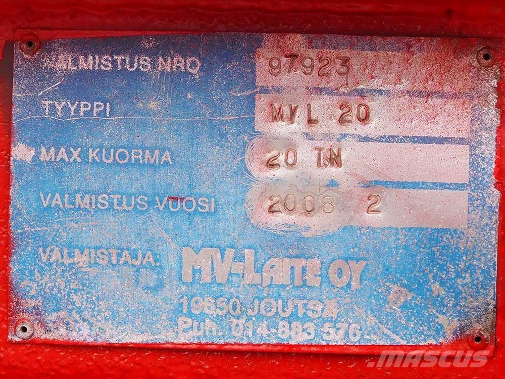 Sisu CK 16 M Kabeļu pacēlājs nomontējamām kravas mašīnām