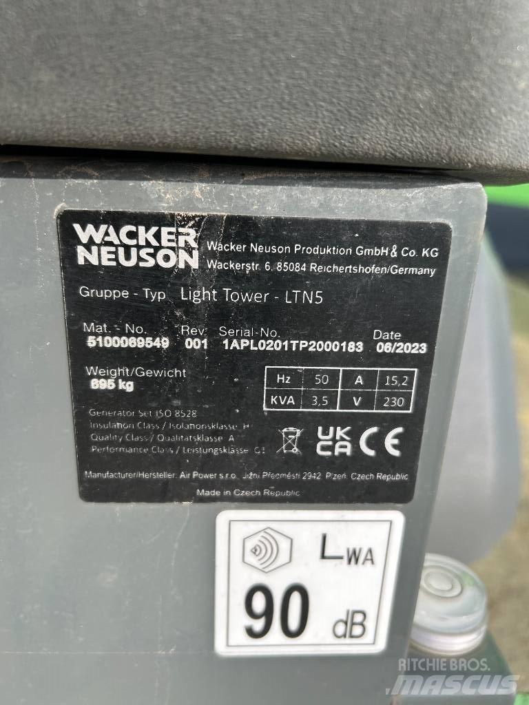 Wacker Neuson LTN 5 Gaismas torņi