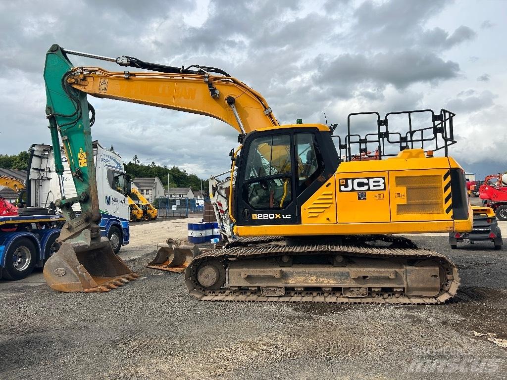 JCB 220X LC Kāpurķēžu ekskavatori