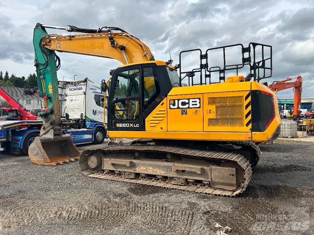 JCB 220X LC Kāpurķēžu ekskavatori