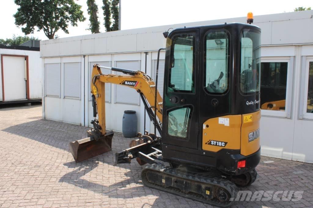Sany SY 18 C Mini ekskavatori < 7 t