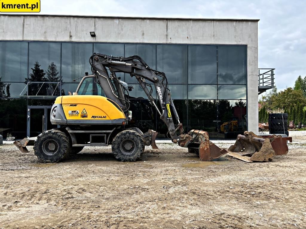 Mecalac 714 MW Ekskavatori uz riteņiem