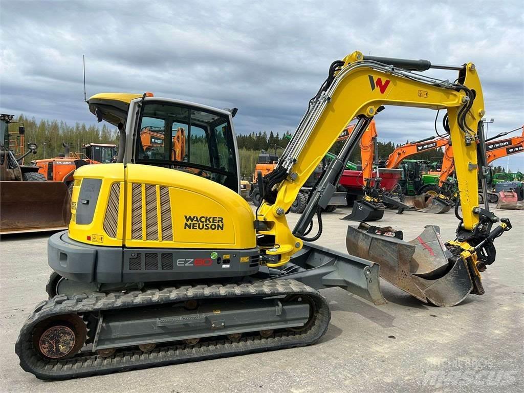 Wacker Neuson EZ80 Kāpurķēžu ekskavatori