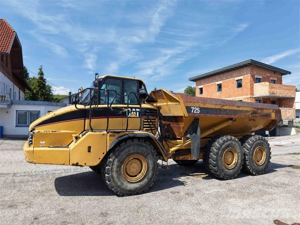 CAT 725 Artikulētie pašizgāzēji