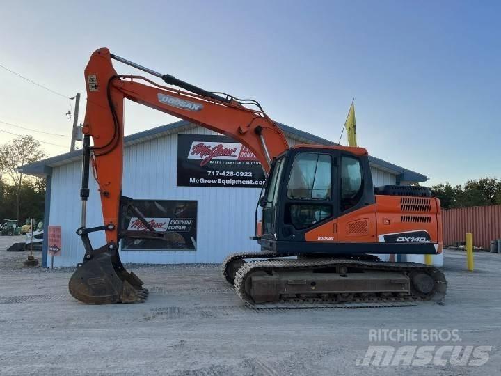 Doosan DX 140 LC Kāpurķēžu ekskavatori