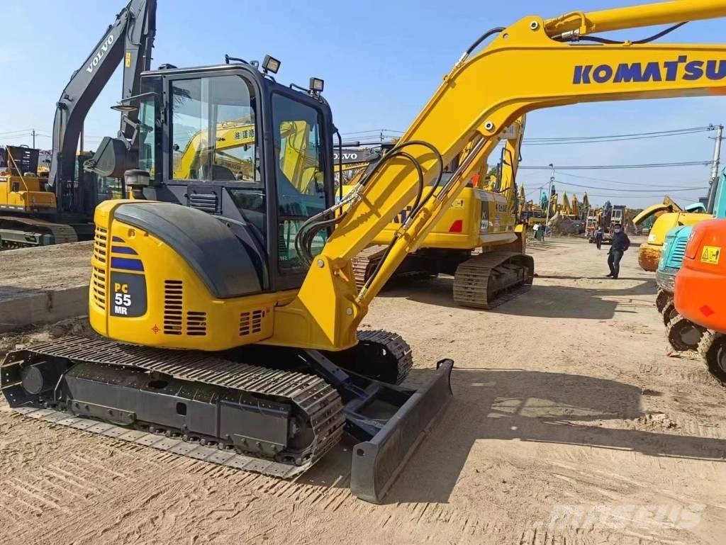 Komatsu PC55 Kāpurķēžu ekskavatori