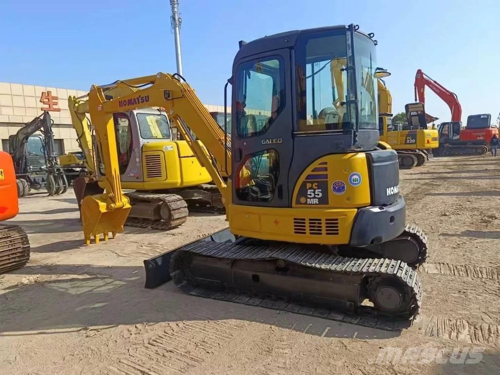 Komatsu PC55 Kāpurķēžu ekskavatori