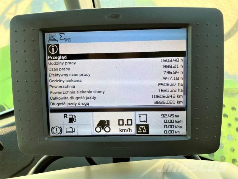 CLAAS LEXION 750 Ražas novākšanas kombaini