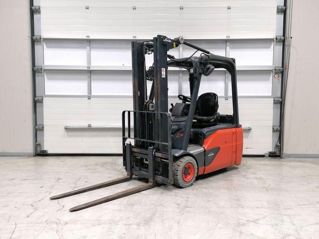 Linde E16L-02 Elektriskie iekrāvēji