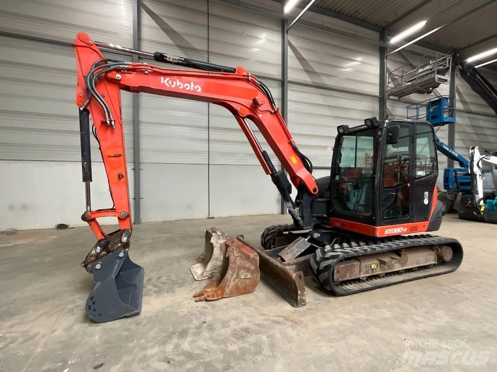 Kubota KX 080-4 Vidēja lieluma ekskavatori 7 t - 12 t
