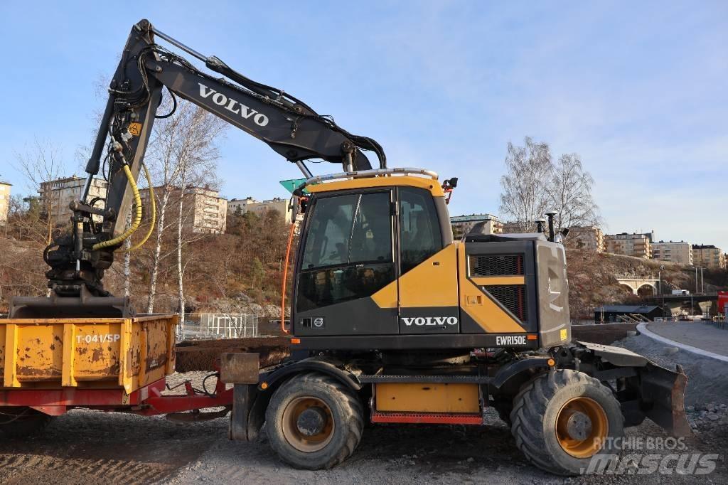 Volvo EWR 150 E Ekskavatori uz riteņiem