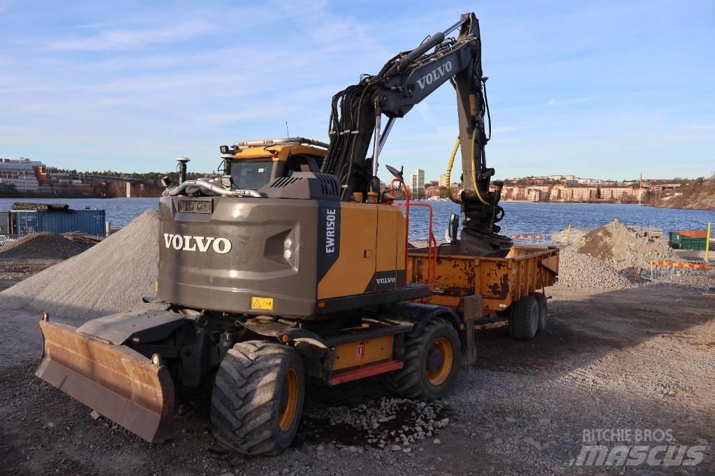 Volvo EWR 150 E Ekskavatori uz riteņiem