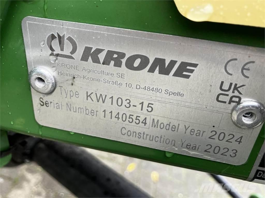 Krone Vendro 1020 Grābekļi un siena ārdītāji