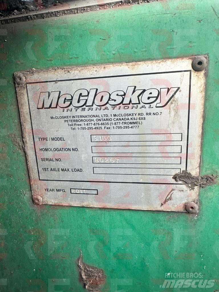 McCloskey S130 Mobilie sieti