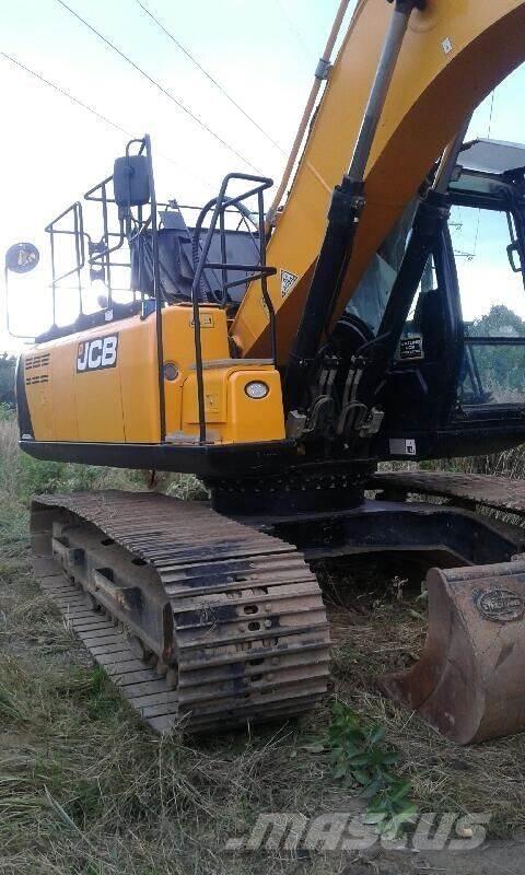 JCB JS220LC Kāpurķēžu ekskavatori