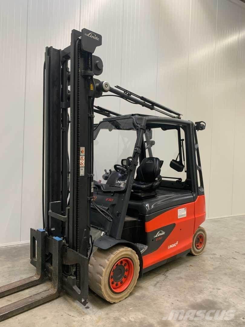 Linde E50HL Elektriskie iekrāvēji