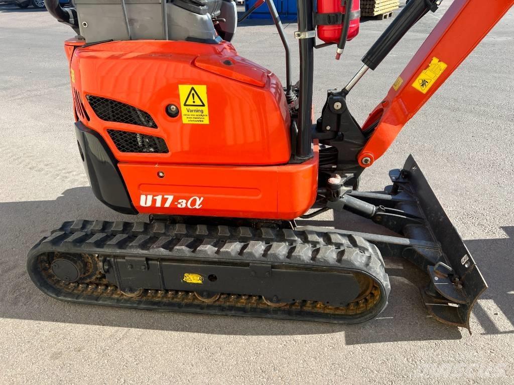 Kubota U 17-3 Mini ekskavatori < 7 t