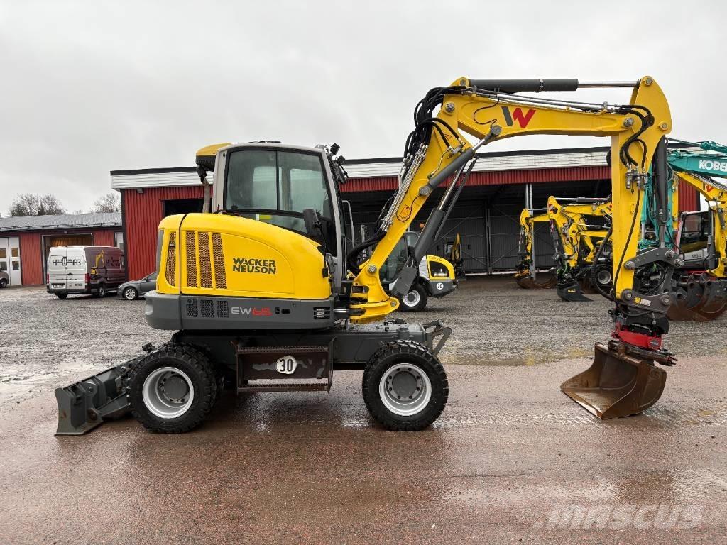Wacker Neuson EW65 Ekskavatori uz riteņiem