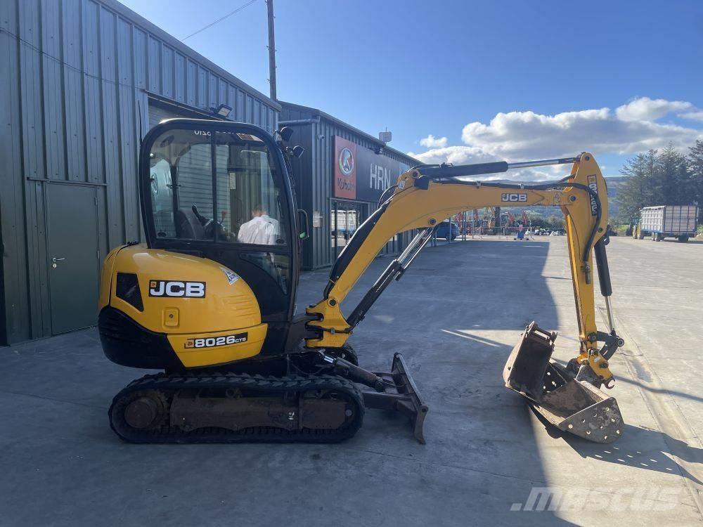 JCB 8026 Mini ekskavatori < 7 t
