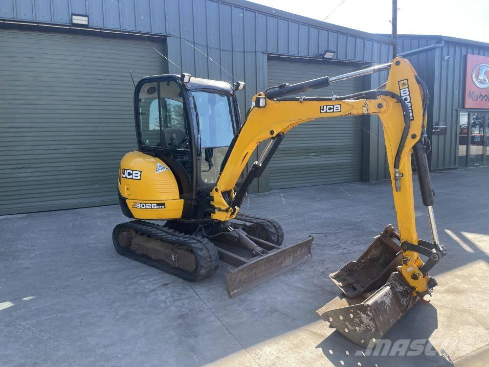 JCB 8026 Mini ekskavatori < 7 t