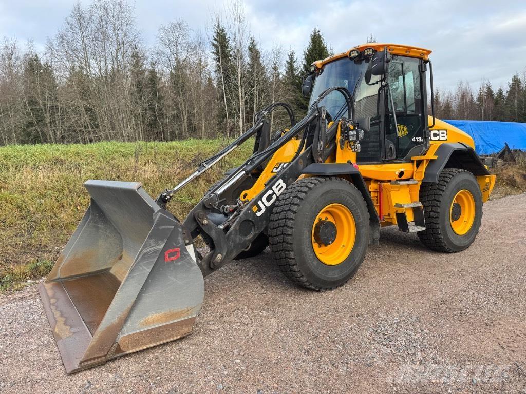 JCB 413 S Iekrāvēji uz riteņiem