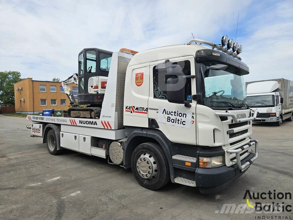 Scania P 380 Evakuators ar manipulatoru