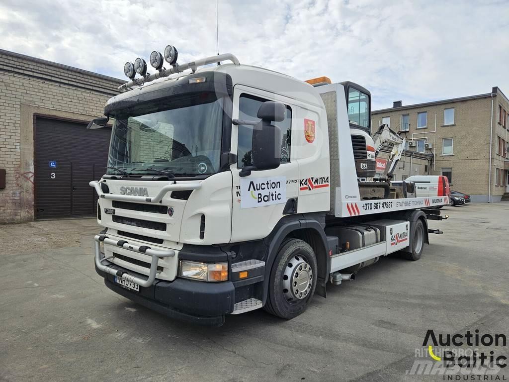 Scania P 380 Evakuators ar manipulatoru
