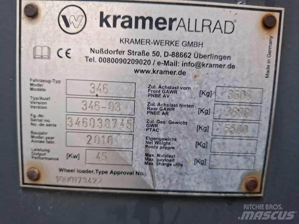 Kramer 750 Iekrāvēji uz riteņiem