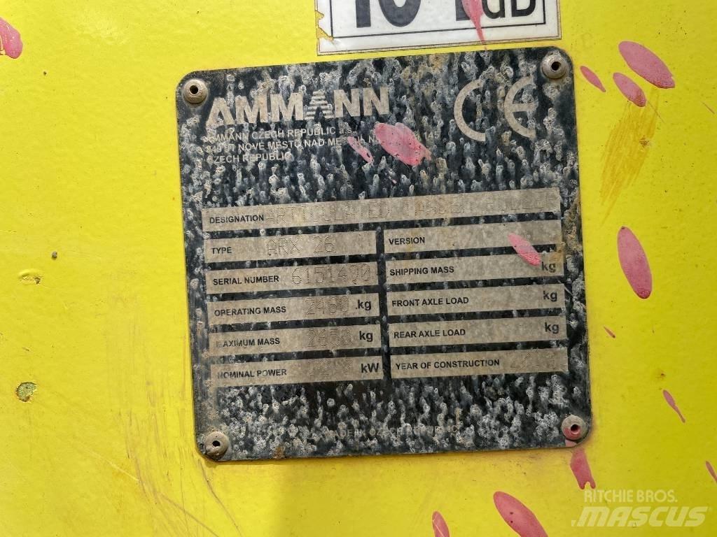 Ammann ARX 26 Divvalču grunts veltņi