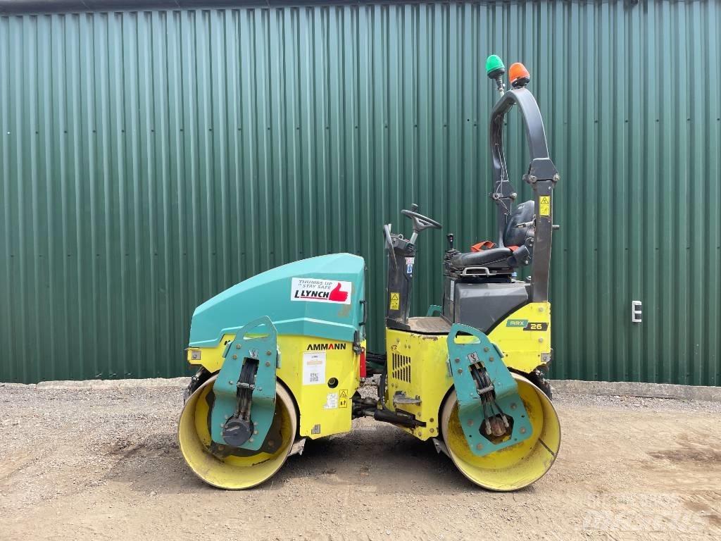 Ammann ARX 26 Divvalču grunts veltņi