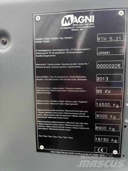 Magni RTH 5.21 Teleskopiskie manipulatori