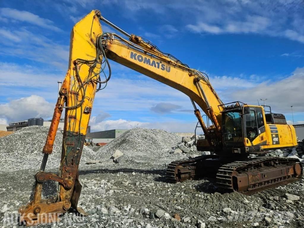 Komatsu PC 490 LC-10 Kāpurķēžu ekskavatori