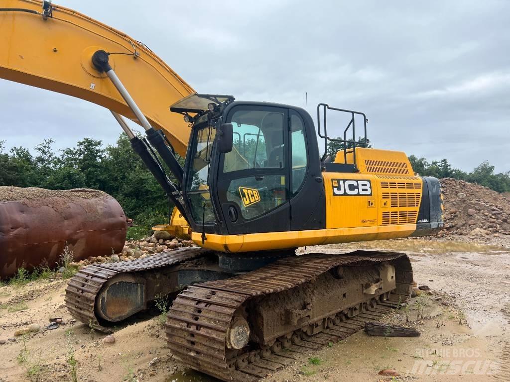 JCB Js 330 lr Ekskavatori tālās sniedzamības darbiem