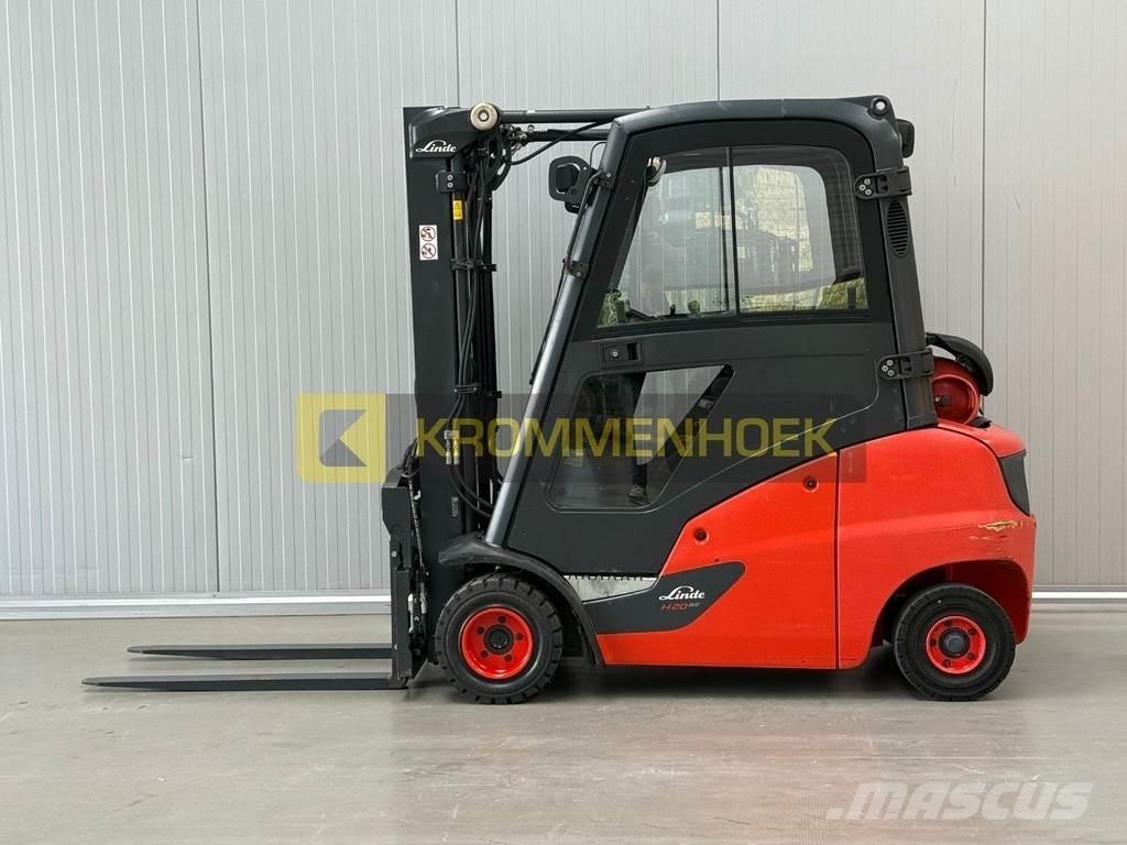 Linde H 20 T LPG tehnika