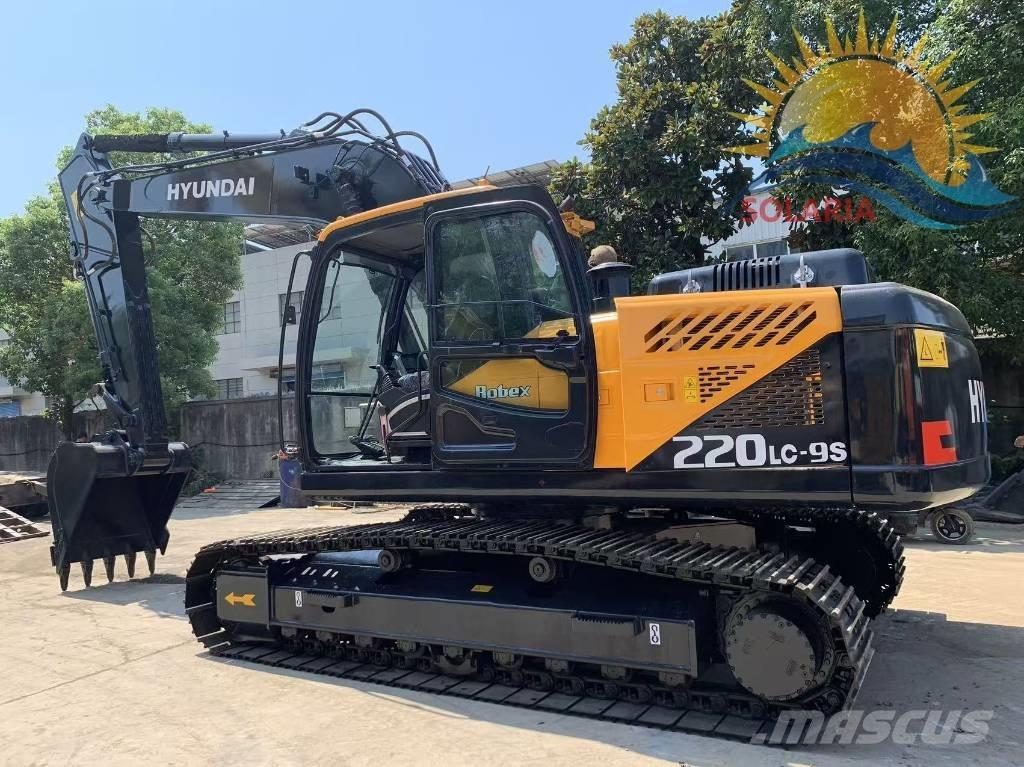 Hyundai R220LC-9S Kāpurķēžu ekskavatori