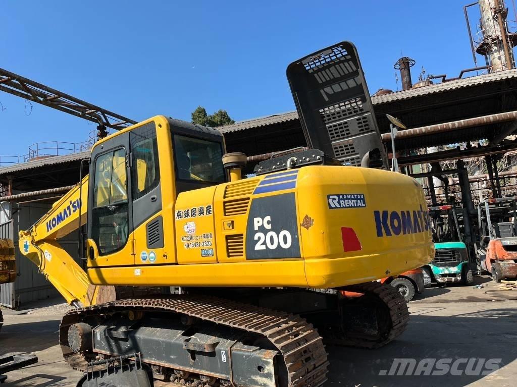Komatsu PC 200-8N1 Kāpurķēžu ekskavatori