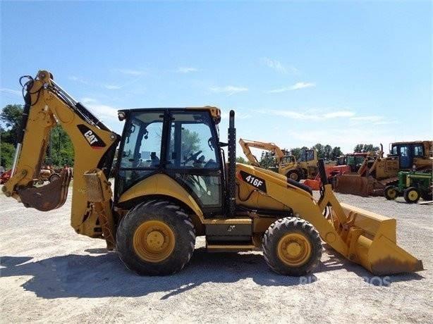CAT 416 F Ekskavatori-iekrāvēji