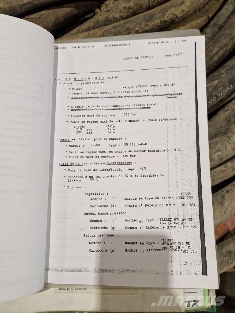  PTC 2313 Hidrauliskie pāļu āmuri