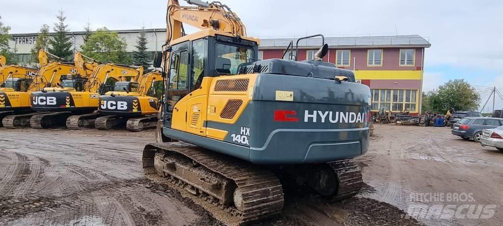 Hyundai HX 140 L Kāpurķēžu ekskavatori