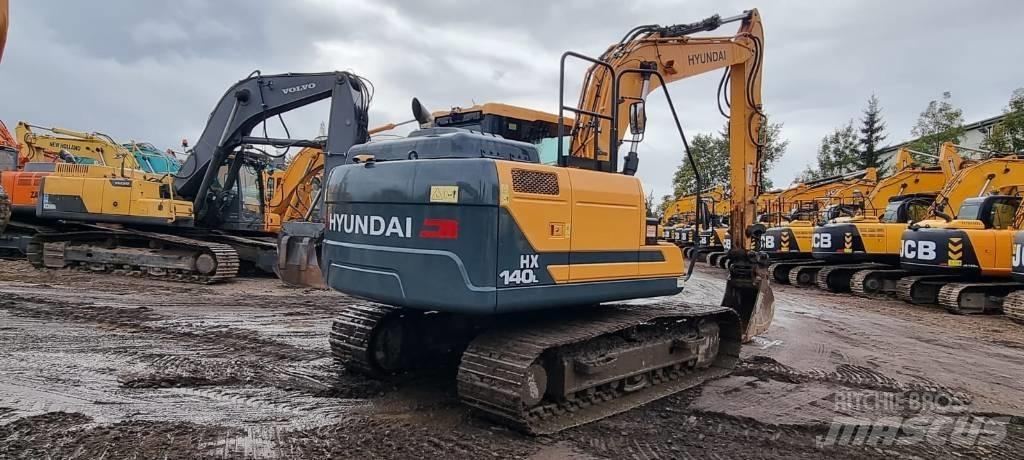 Hyundai HX 140 L Kāpurķēžu ekskavatori