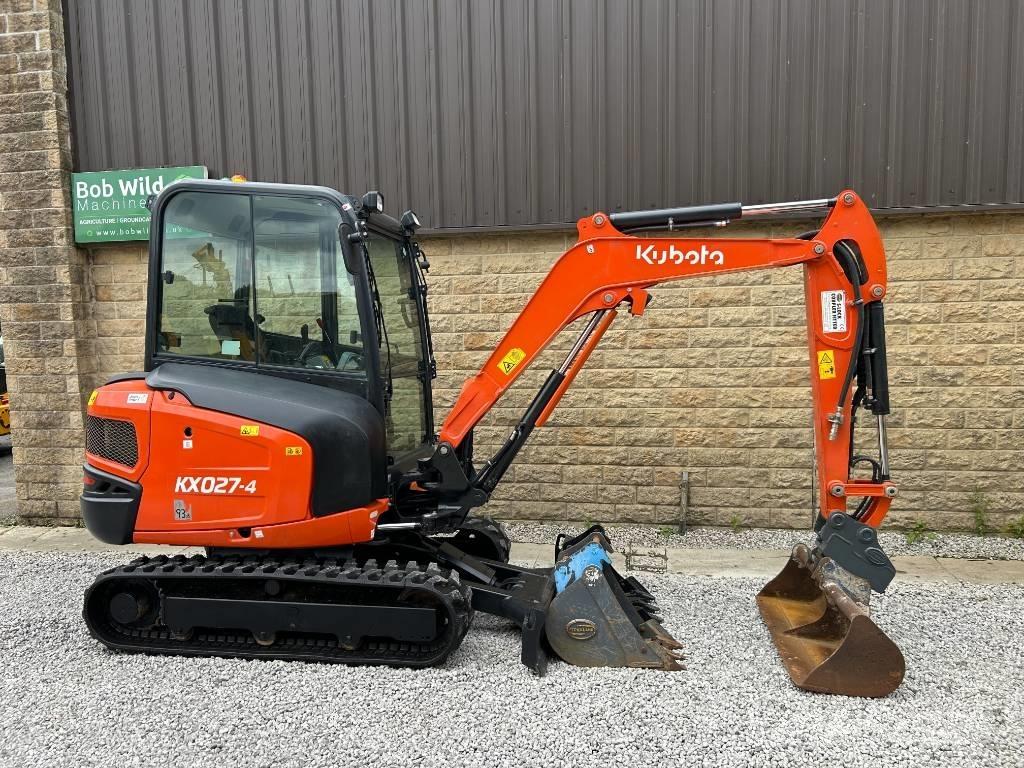 Kubota KX027-4 Mini ekskavatori < 7 t