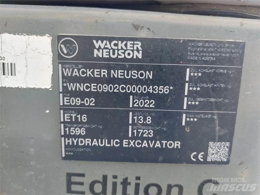 Wacker Neuson ET16 Kāpurķēžu ekskavatori