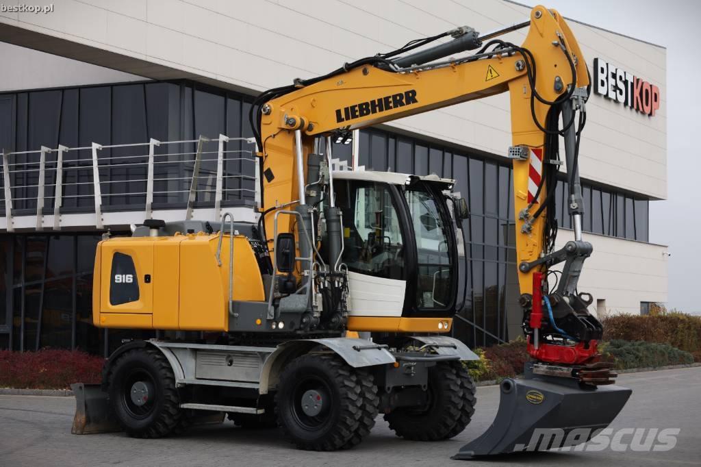 Liebherr A 916 Ekskavatori uz riteņiem