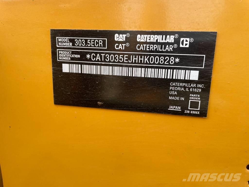 CAT 303 Mini ekskavatori < 7 t