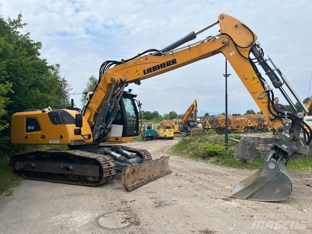 Liebherr R 918 Kāpurķēžu ekskavatori