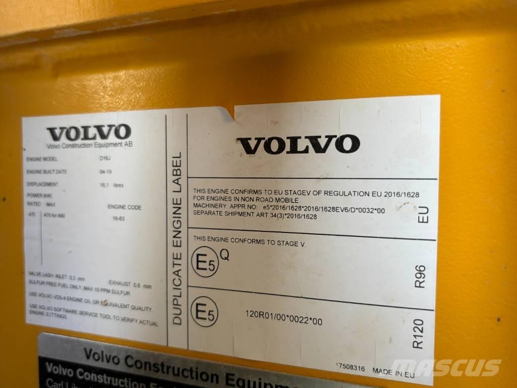 Volvo A 60 H Artikulētie pašizgāzēji