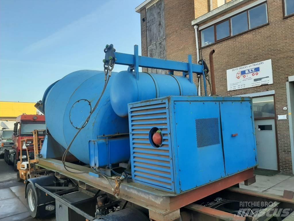 Baryval beton mixer Betona/javas maisītāji