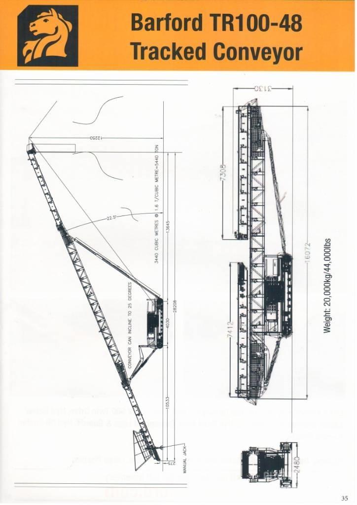 Barford TR100-48 Atkritumu konveijeri