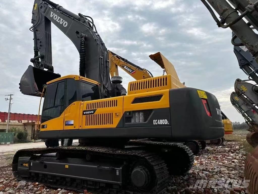 Volvo 480D Kāpurķēžu ekskavatori