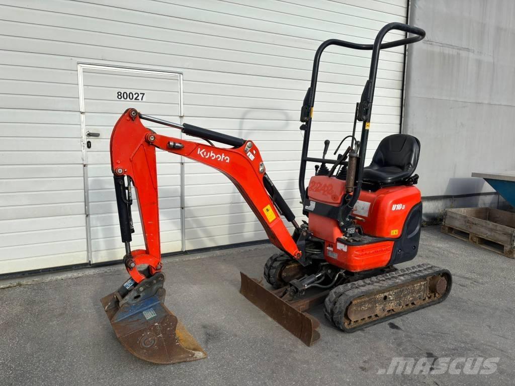 Kubota U 10-3 Mini ekskavatori < 7 t